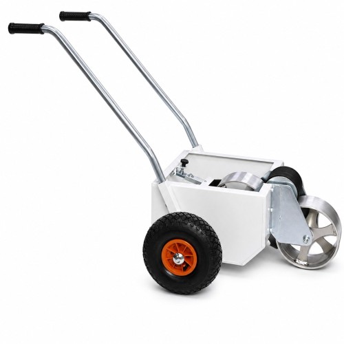 Carrello traccialinee a rulli per vernice ecologica