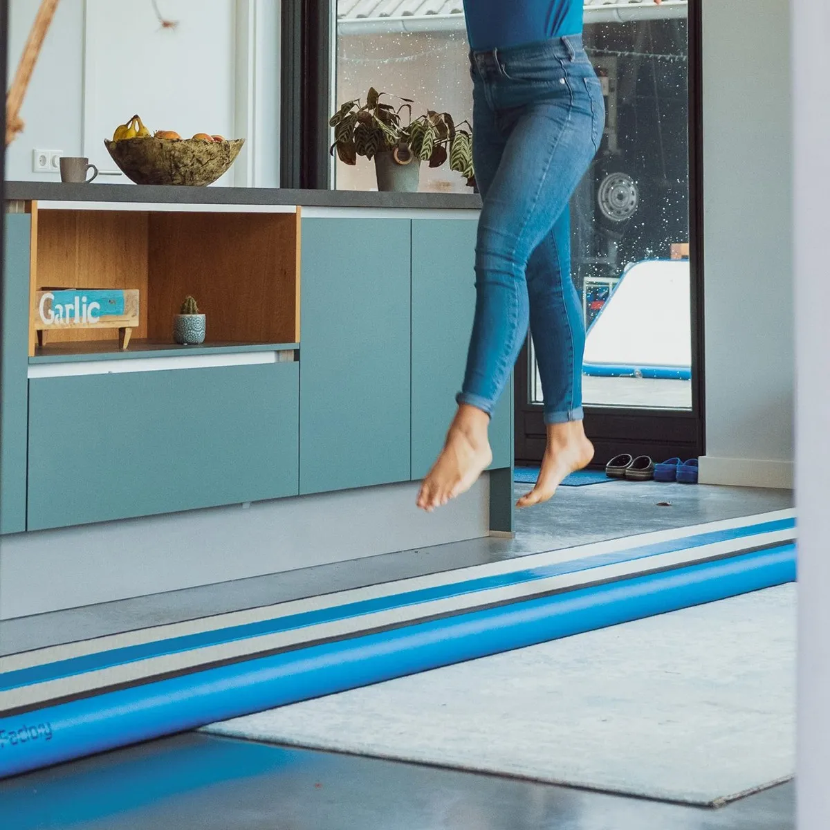 Trave propedeutica Airbeam Airtrack gonfiabile da 300  cm.