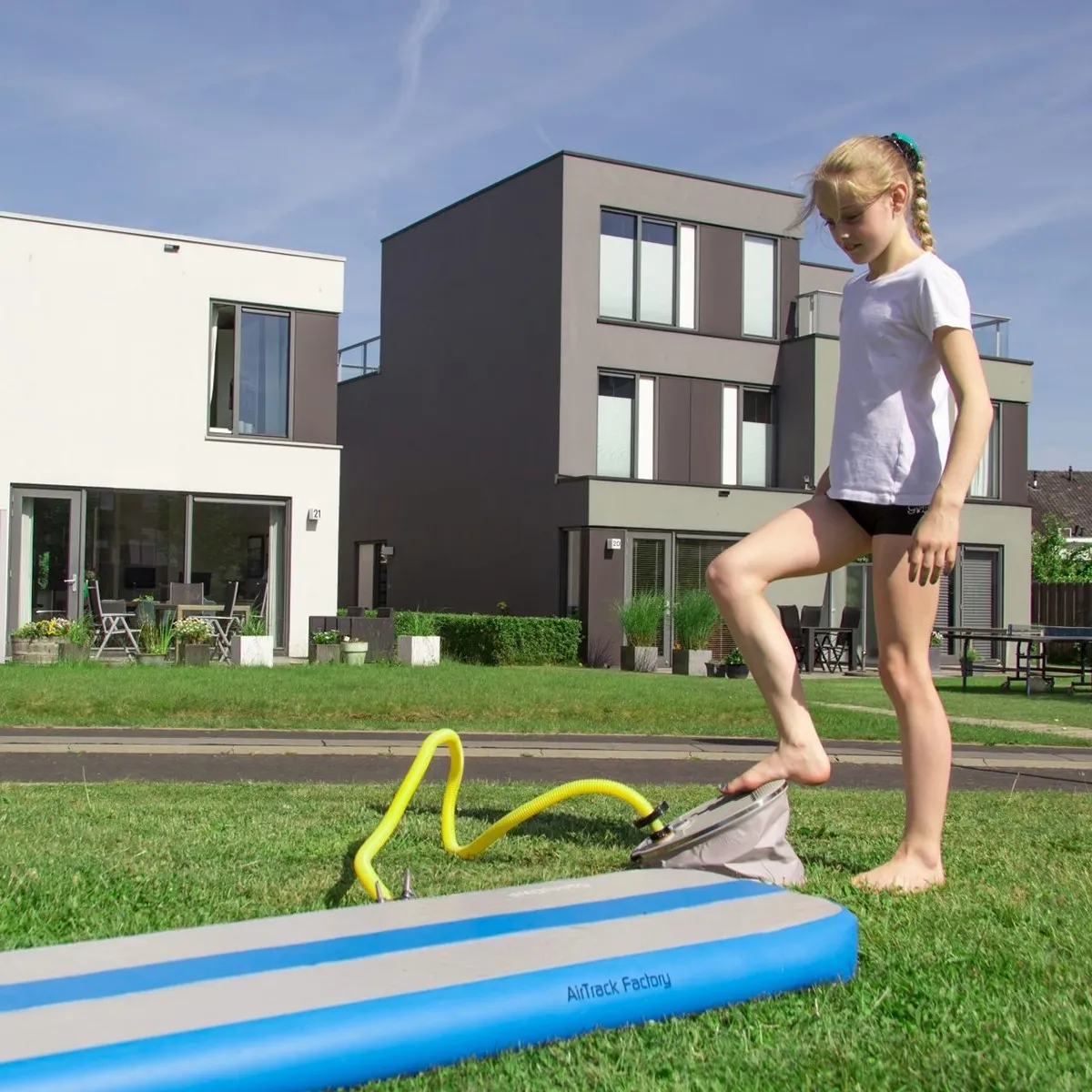 Trave propedeutica Airbeam Airtrack gonfiabile da 300  cm.