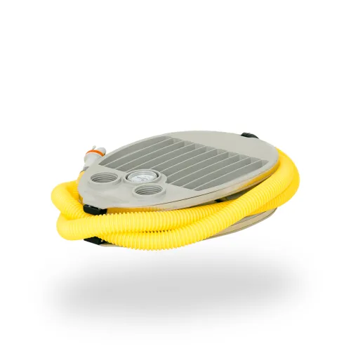 Pompa a pedale Airtrack con manometro