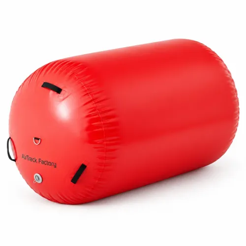 AirRoll Airtrack rosso Ø 90 × 120 cm