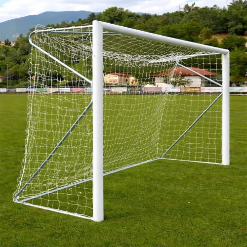 Porta calcio 4x2 fissa in acciaio | Conquest