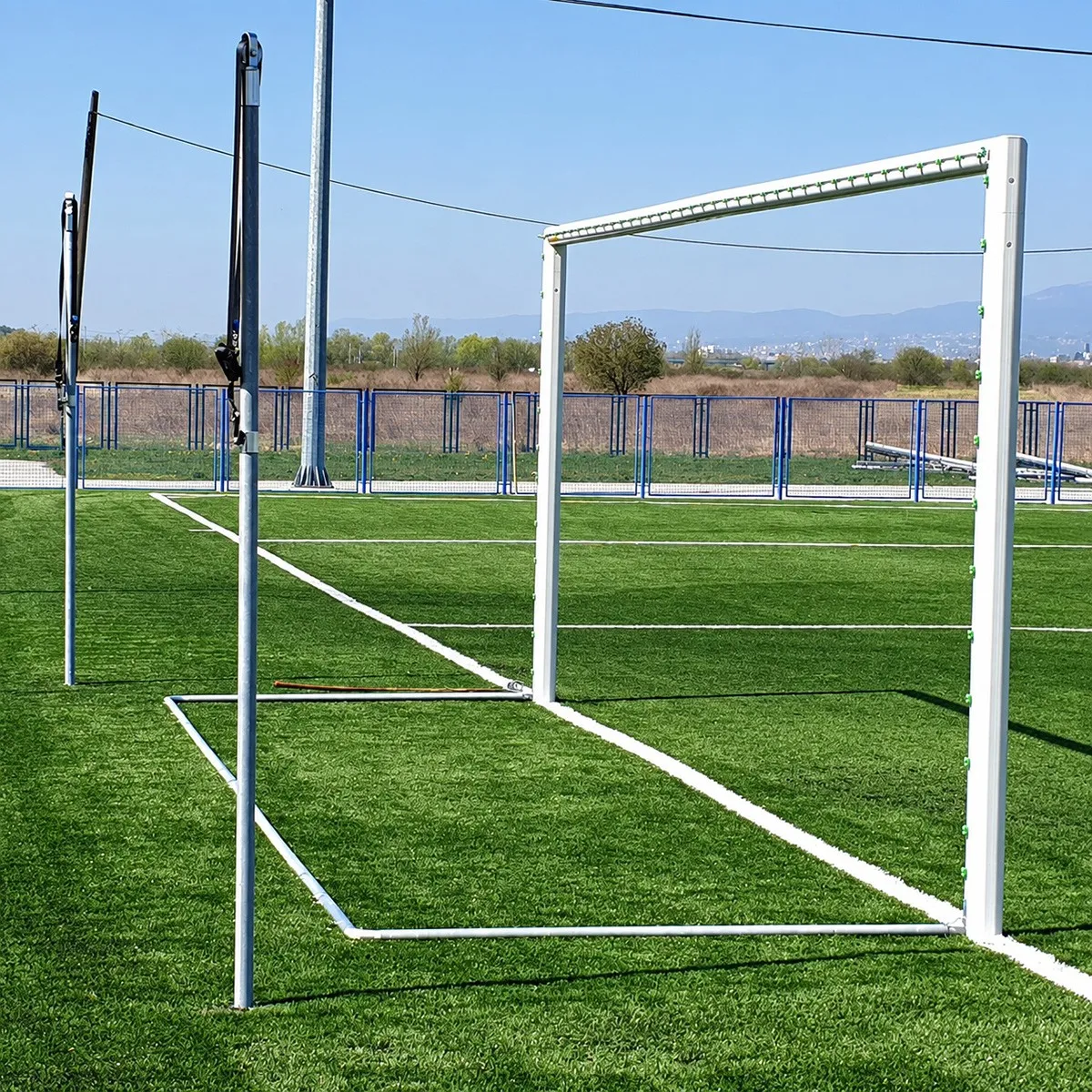 Porte Calcio regolamentari a palo distanziato  | Conquest