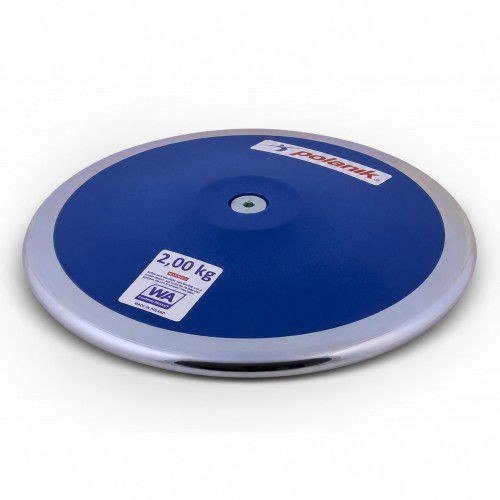 Disco da lancio Polanik 2 kg da competizione certificato WA