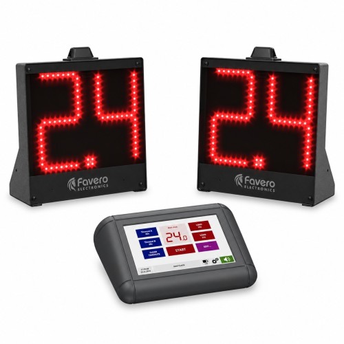Coppia indicatori 24 secondi FIBA livello 2