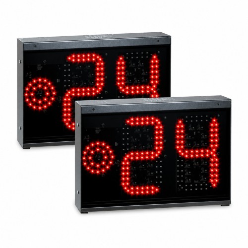 Coppia indicatori 24 secondi con fine tempo
