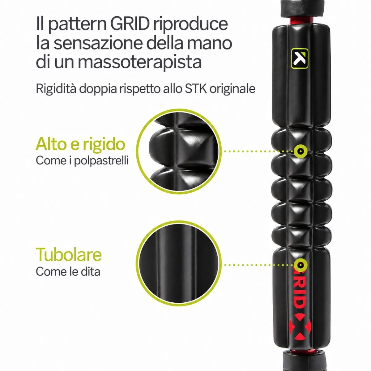 TriggerPoint GRID STK-X rullo massaggiante | Conquest