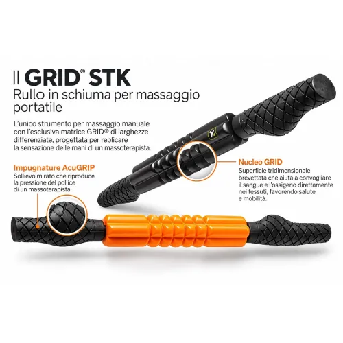 TriggerPoint GRID STK-X rullo massaggiante | Conquest