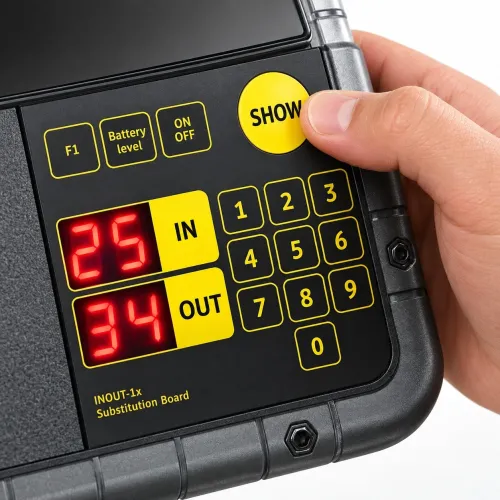 Tabellone sostituzione giocatori IP56 | Conquest