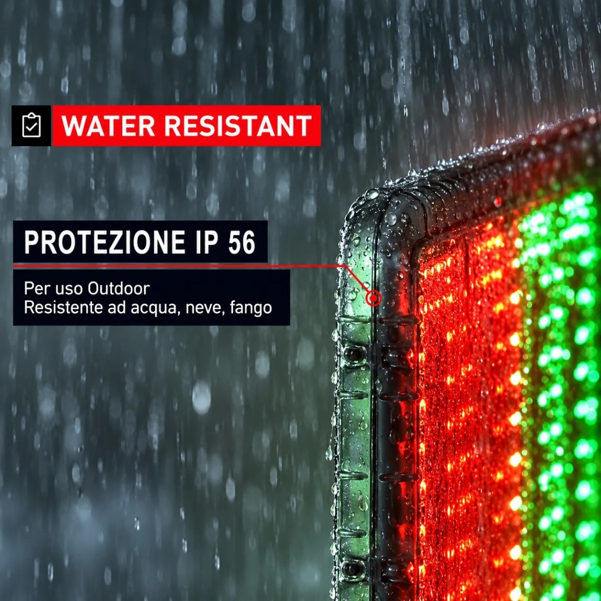 Tabellone sostituzione giocatori IP56 | Conquest