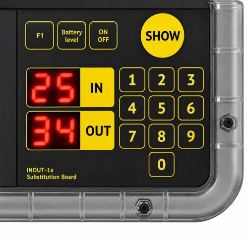 Tabellone sostituzione giocatori IP56 | Conquest