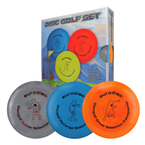 Set 3 dischi Disc Golf Eurodisc PDGA | Conquest
