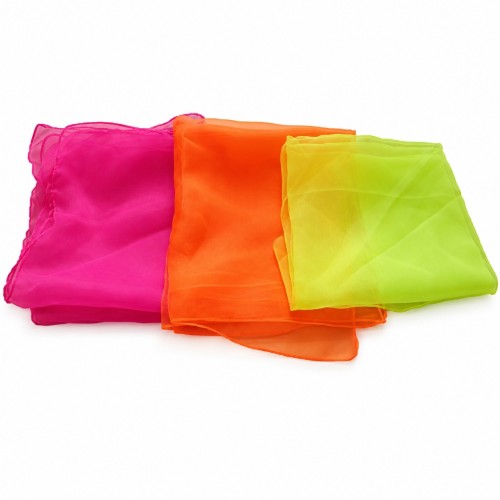 Set di 72 drappi per giocoleria
