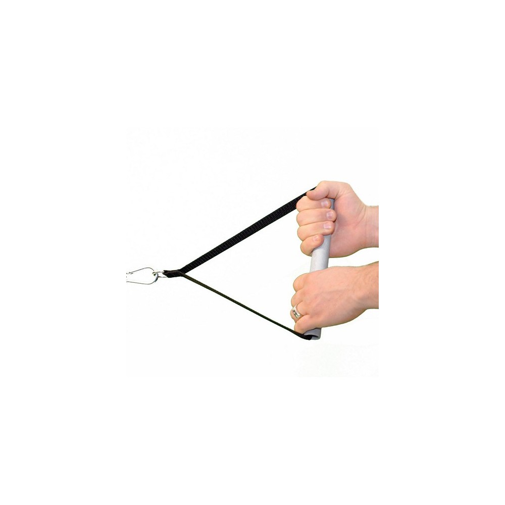 Maniglia Stroops da 25 cm con anello | Allenamento con elastici