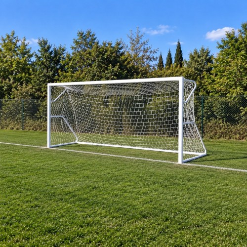 Porta da calcio 5x2 trasportabile in acciaio &Atilde; 80 mm