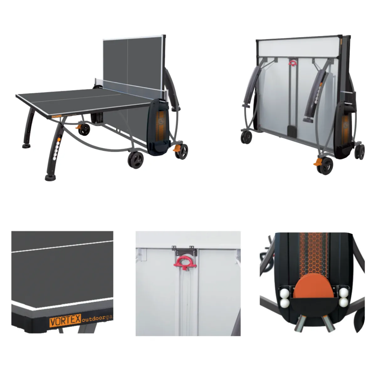 Tavolo ping pong Garlando Vortex Outdoor | Conquest