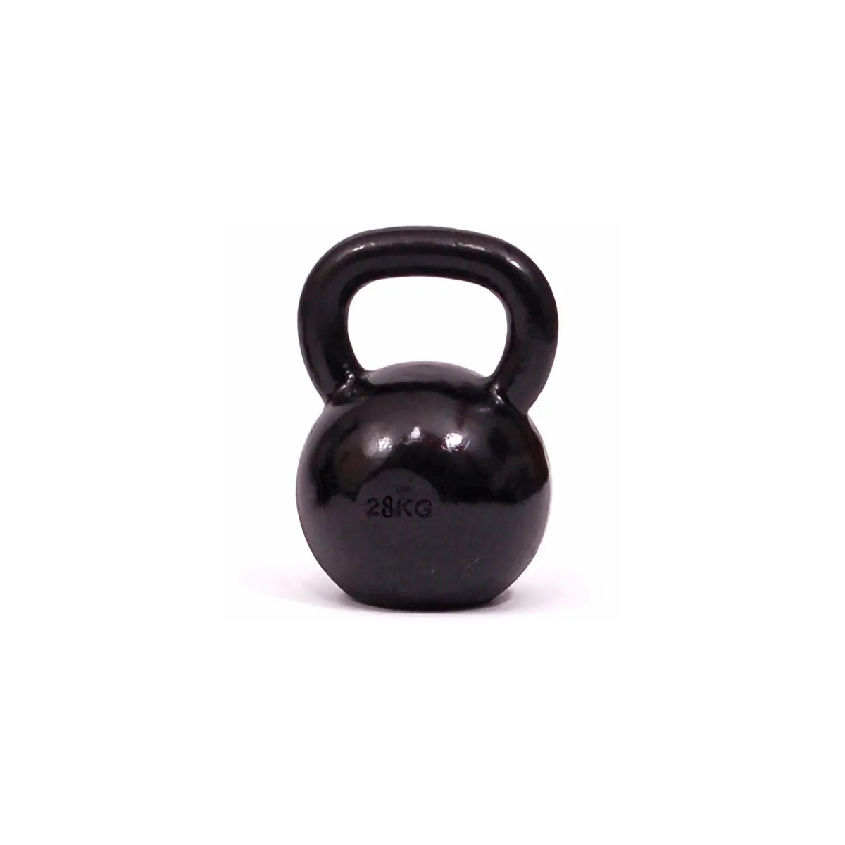 Kettlebell da 28 kg in ghisa con base in gomma | Qualità professionale