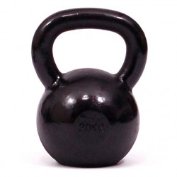 Kettlebell kg 20 in ghisa con base in gomma