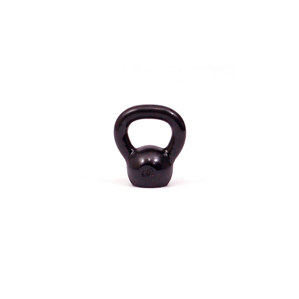 Kettlebell kg 4 in ghisa con base in gomma