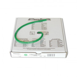 Rotolo elastico tubolare Thera-Band 7,5 m colore Verde - media