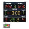 Tabellone elettronico segnapunti norme FIBA mod. MXL-G
