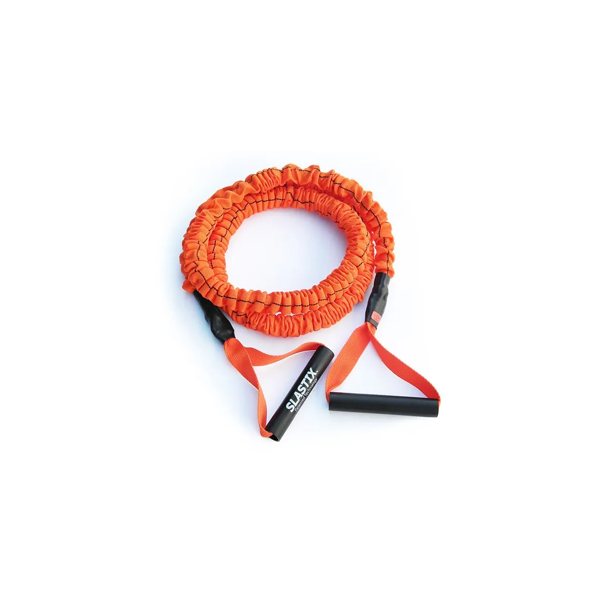 Slastix Toner Stroops rosso, medio, elastico con maniglie rivestito lunghezza cm. 150 o cm. 210