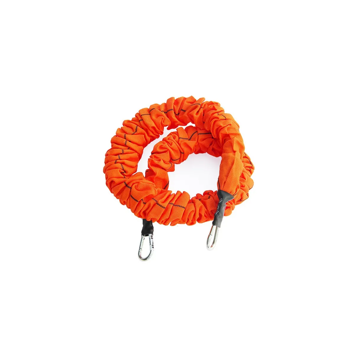 Elastico Stroops Slastix Argento con 2 moschettoni, 120 cm. - EXTRA FORTE