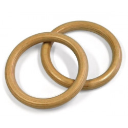 Coppia di anelli in legno lamellare misure regolamentari