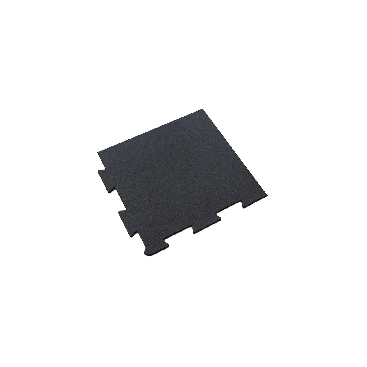 Set di 4 angoli ad incastro in gomma modulare, spessore 10 mm.