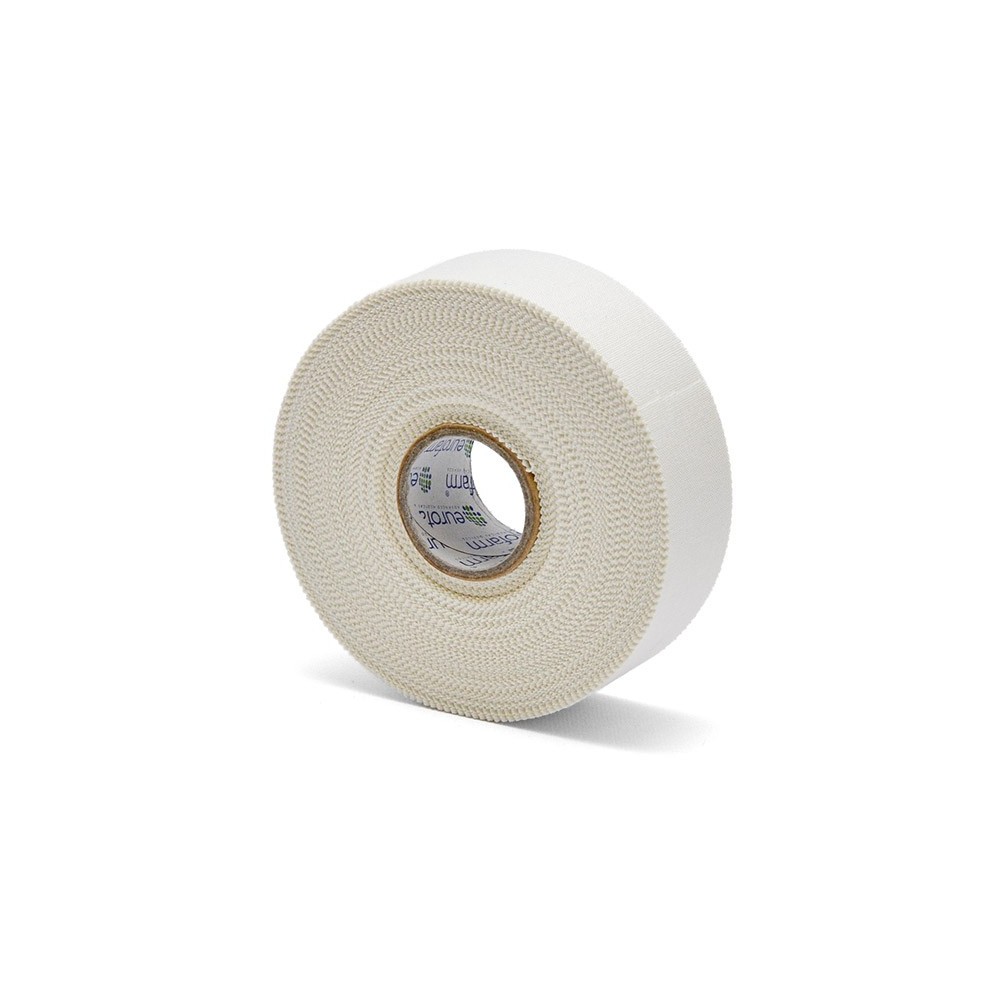 Nastro taping anelastico 25 mm., rotolo 20 mt. Nastro taping anelastico 25 mm., rotolo 20 mt.