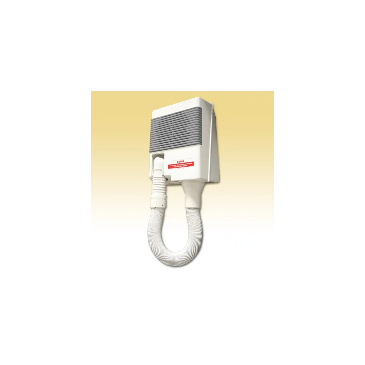 Asciugacapelli con tubo flessibile