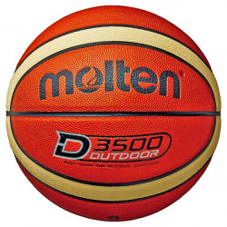 Pallone basket Outdoor Molten BD3500, pelle sintetica brillante