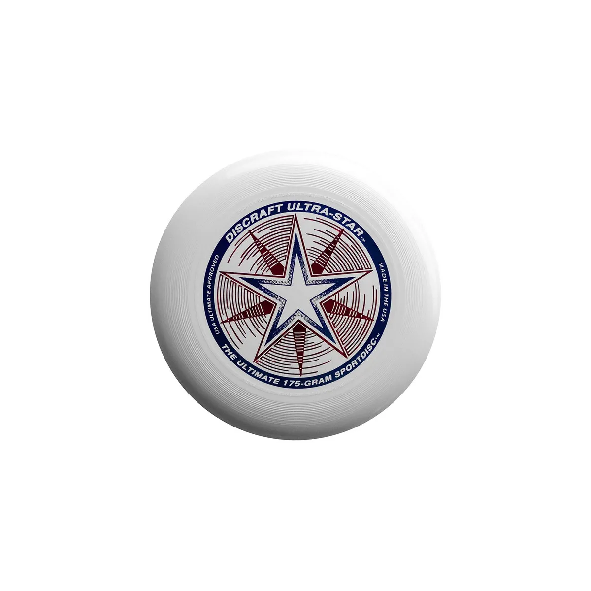 Frisbee UltraStar per Ultimate, da competizione bianco