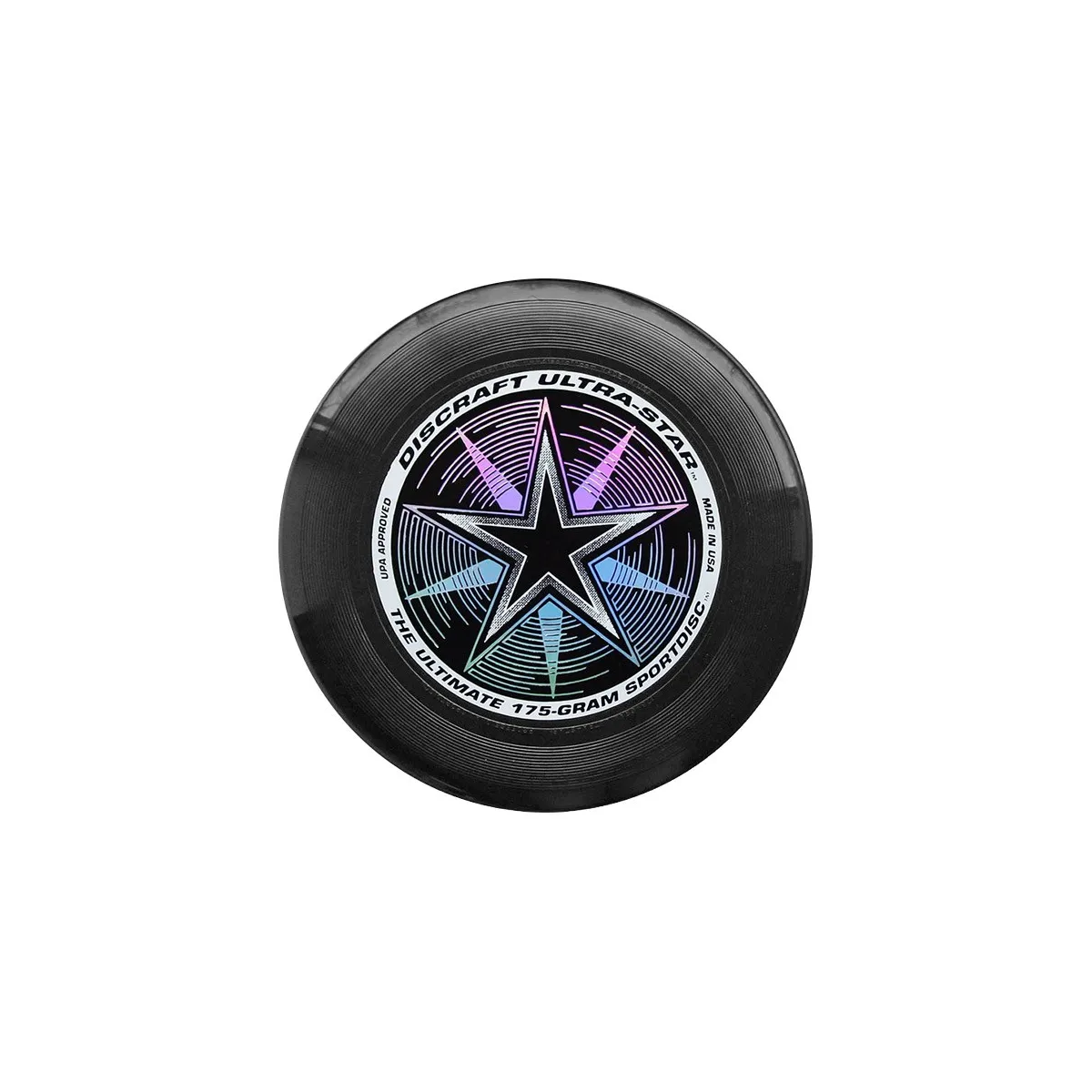 Frisbee UltraStar per Ultimate, da competizione nero