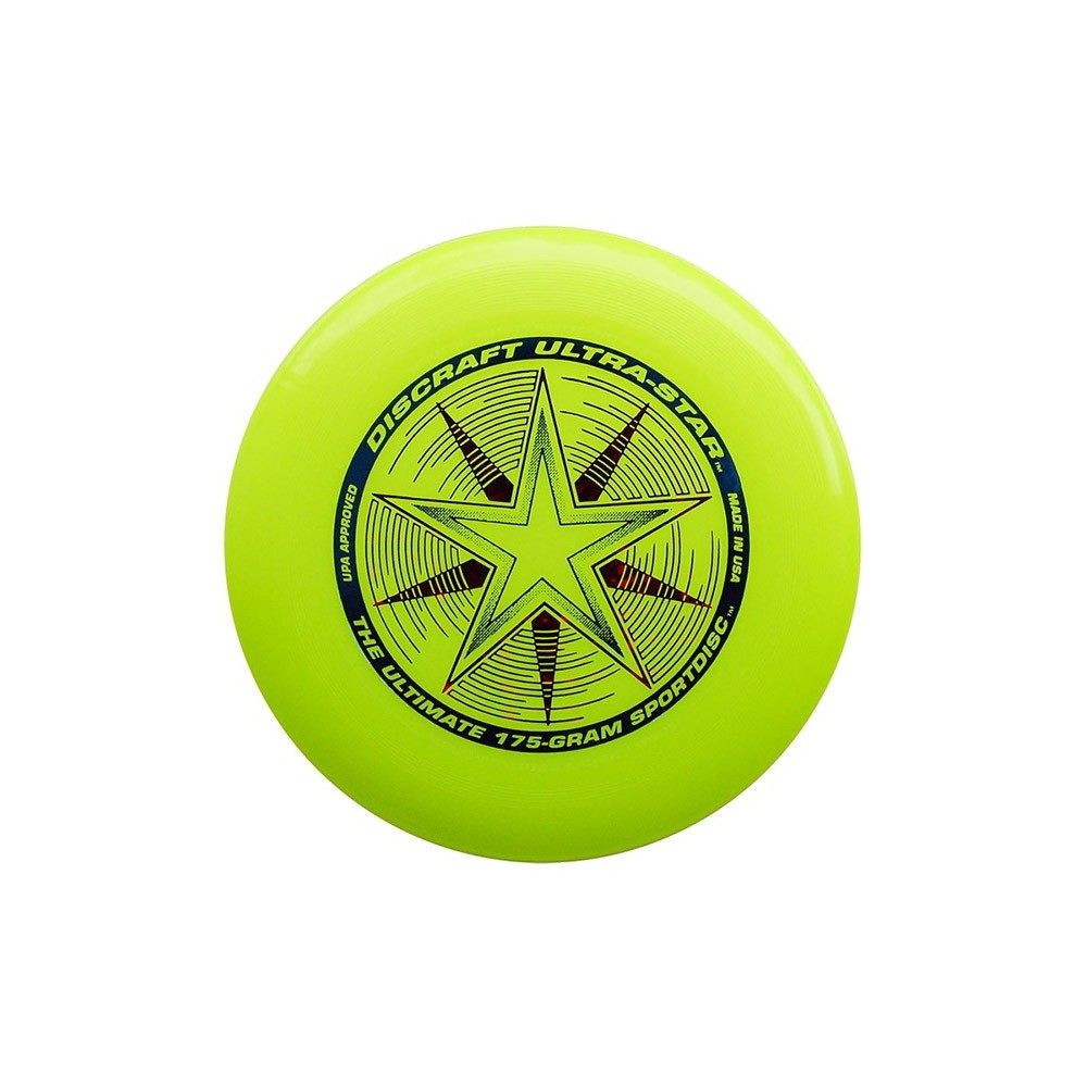Frisbee UltraStar per Ultimate, da competizione giallo