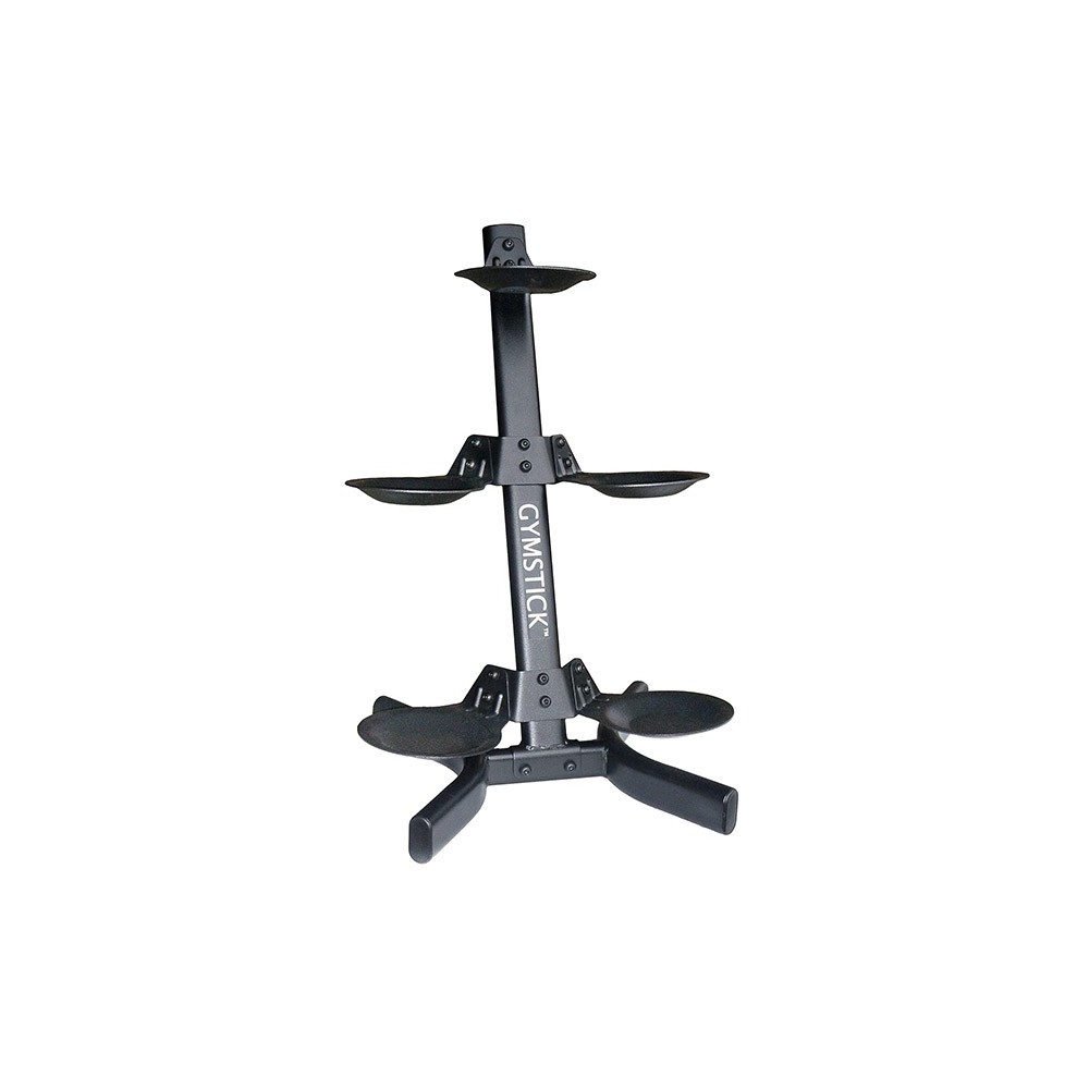 Mini rack Gymstick a 5 posti, utilizzabile per kettlebell o palle mediche