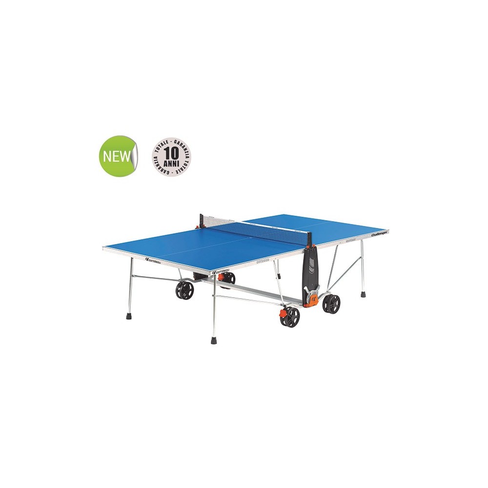 Tavolo ping pong Cornilleau Challenger Outdoor pieghevole con piano in resina 4 mm.