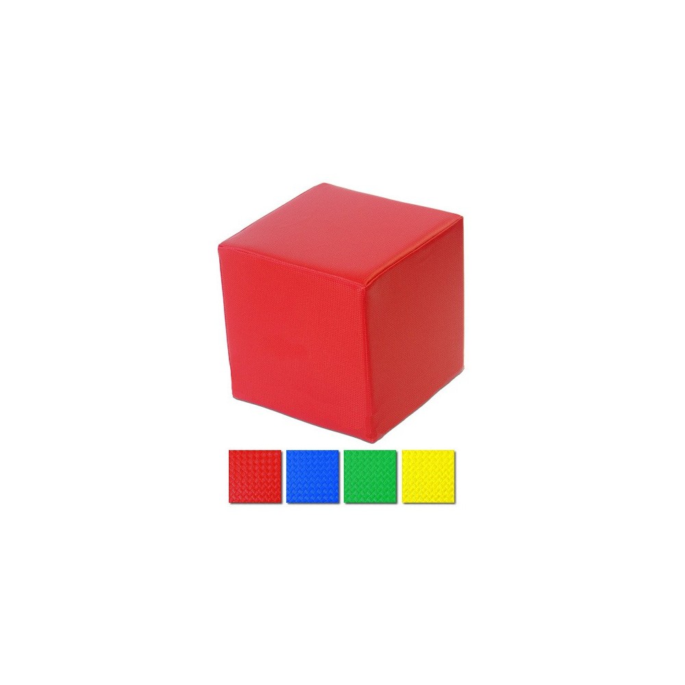 cubo imbottito per psicomotricità 40x40x40 cm