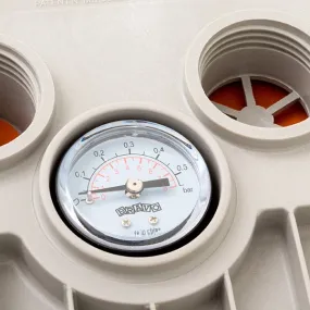 manometro pompa a pedale airtrack