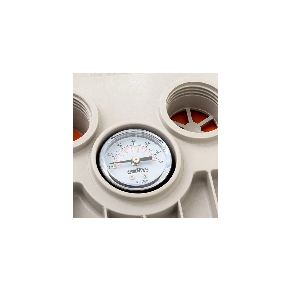 manometro pompa a pedale airtrack