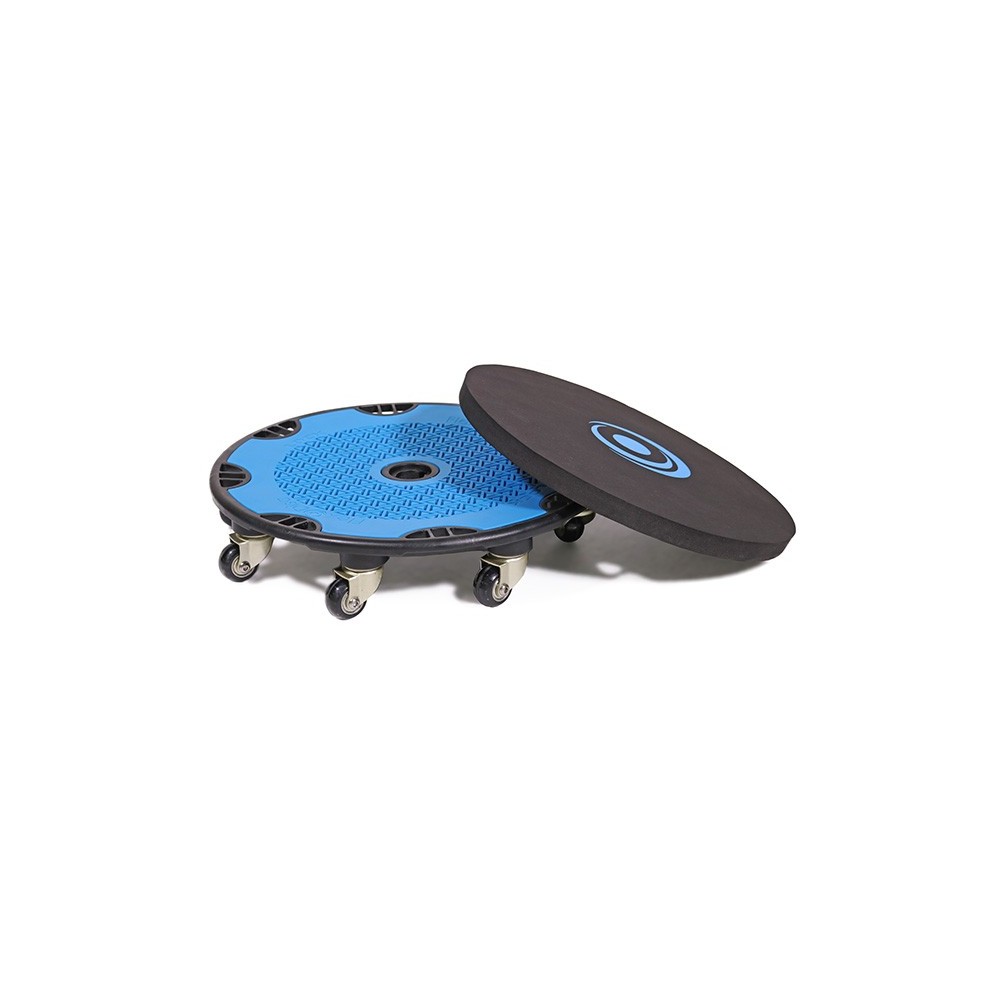 Flex Disc slider professionale con ruote per esercizi di scivolamento