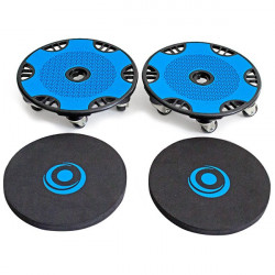 Coppia di dischi per esercizi slider Flex Disc Mini professionali