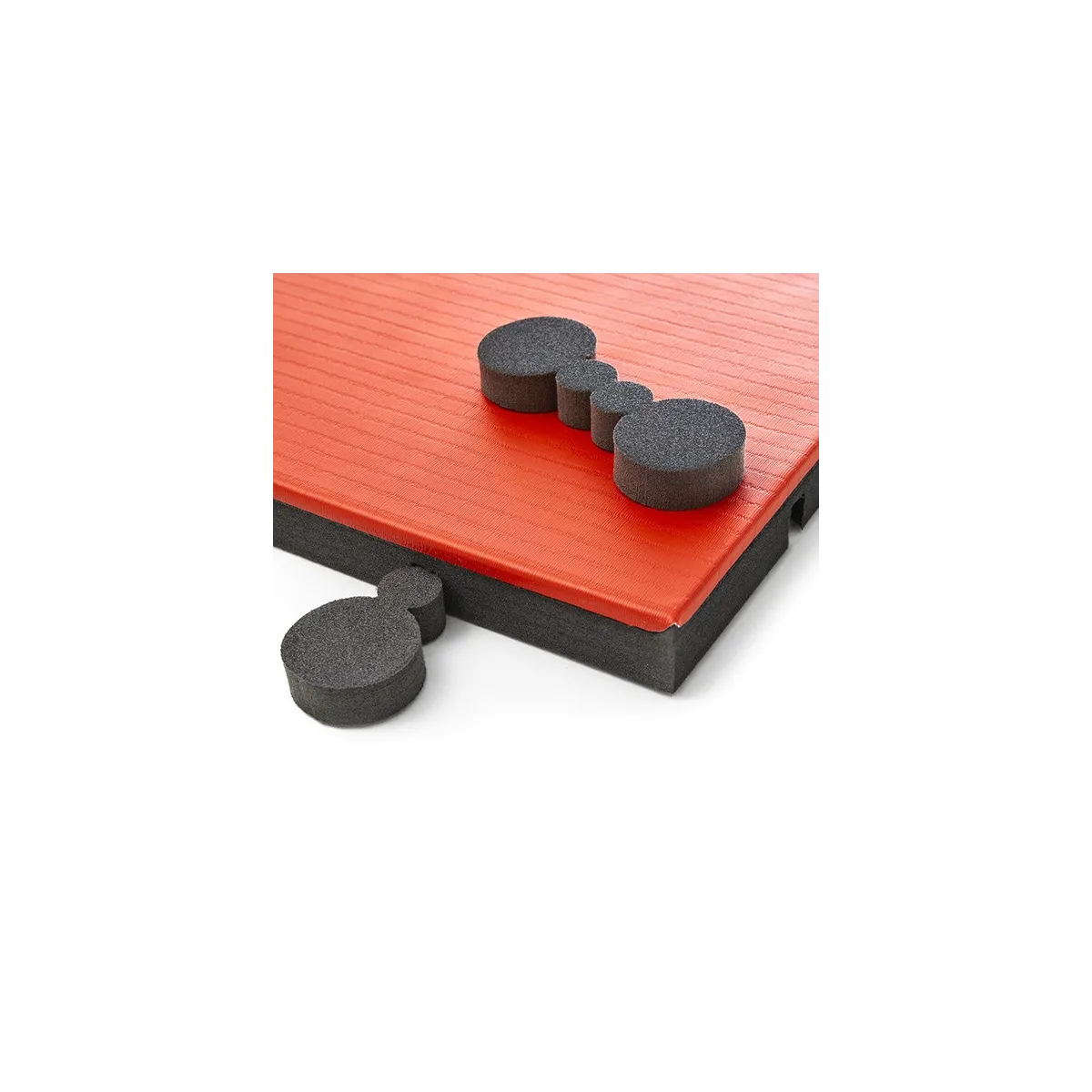 Tatami TIS Judo competition dettaglio incastri rosso