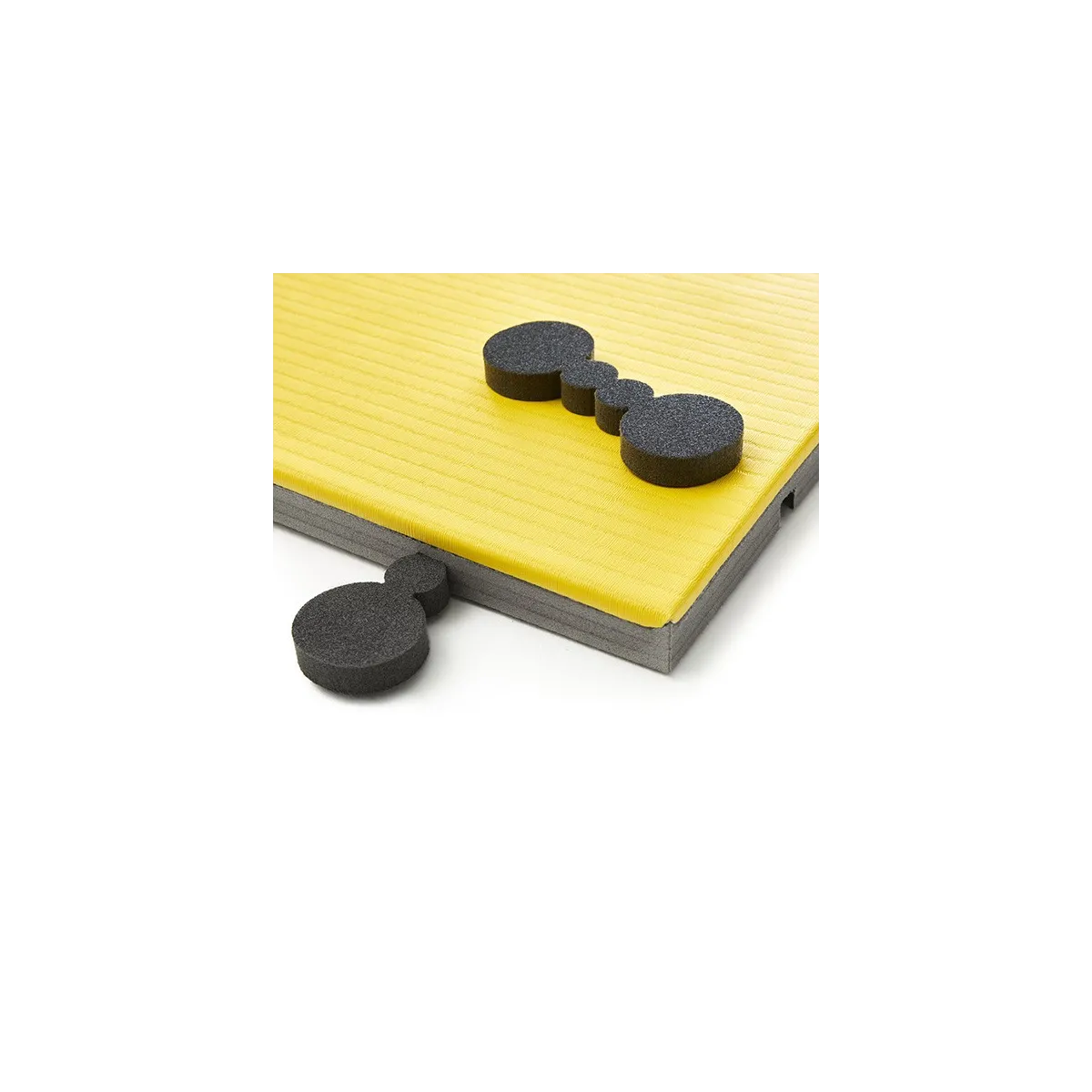 Tatami Judo Trocellen ad incastro giallo
