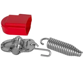 molla salvacavo e tenditore inox per corsia