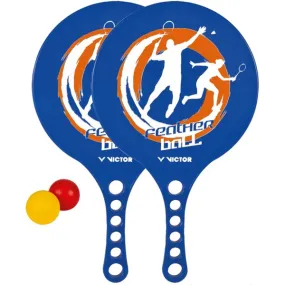 coppia racchette victor featherball premium