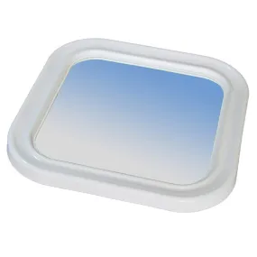 specchio con cornice in ABS per servizi comunitari