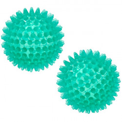 Confezione 2 palle spinate Reflexball da 8 cm in gomma