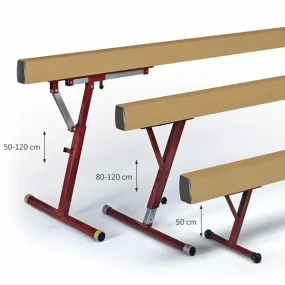 confronto travi equilibrio ginnastica artistica