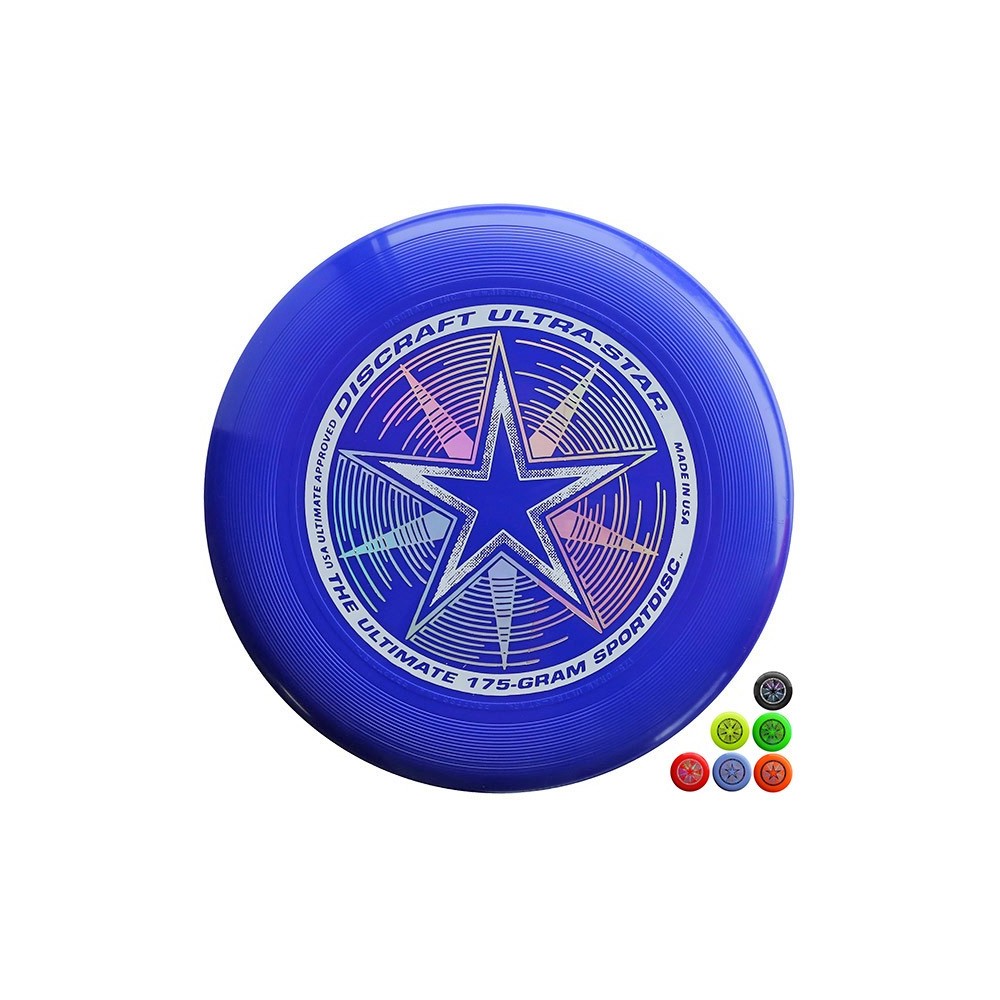 Frisbee UltraStar per Ultimate, da competizione blu e altri colori